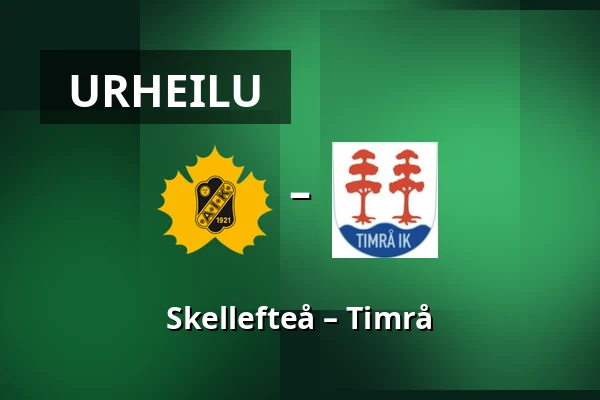 Skellefteå – Timrå — Skellefteå