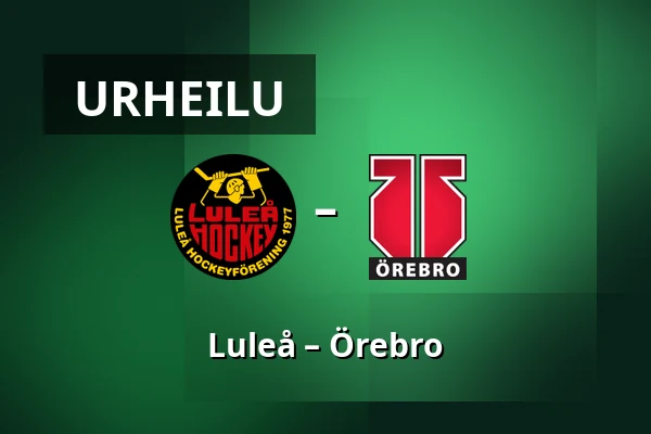 Luleå – Orebro — Luleå