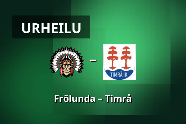 Frölunda – Timrå — Göteborg