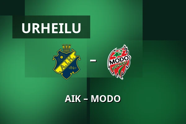 AIK – MODO — Tukholma