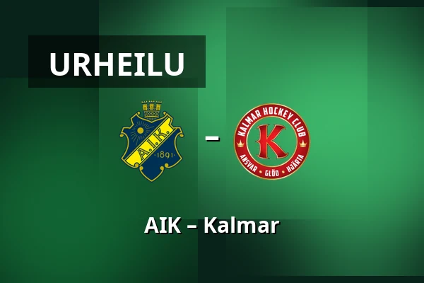 AIK – Kalmar — Tukholma