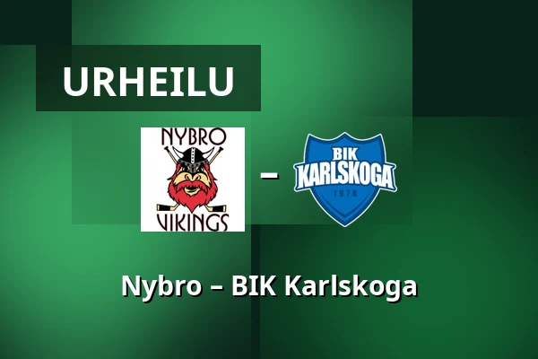 Nybro – BIK Karlskoga
