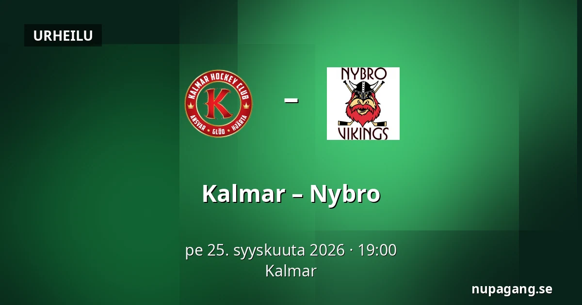 Kalmar – Nybro — Kalmar