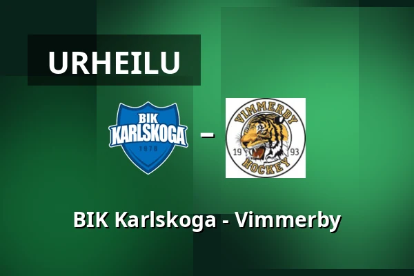 BIK Karlskoga – Vimmerby