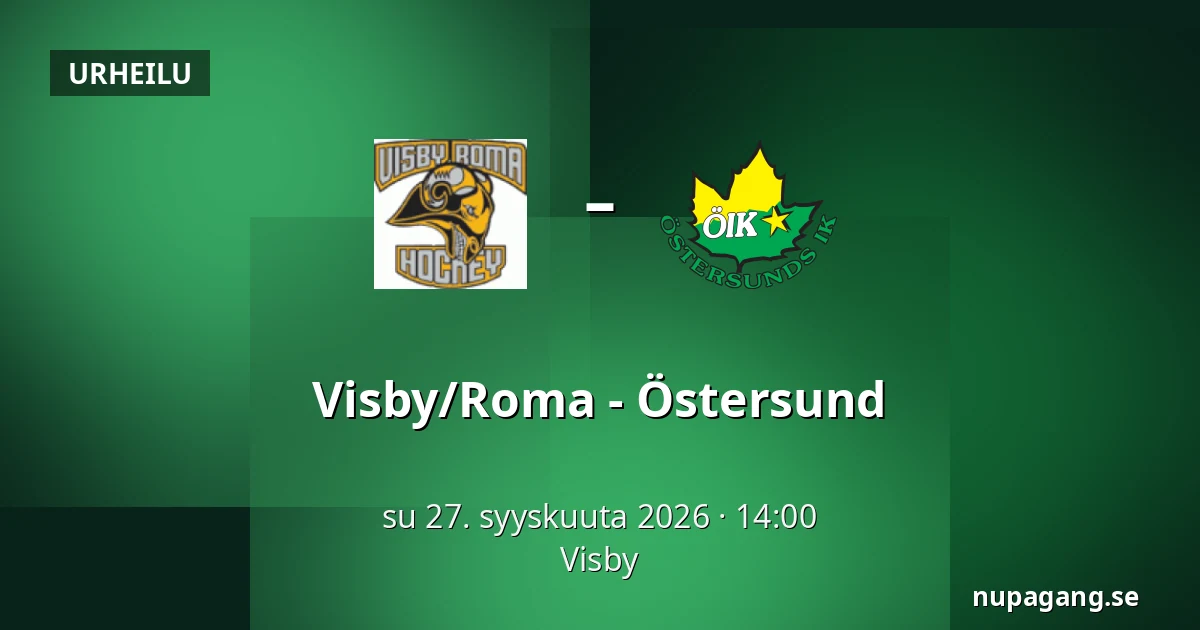 Visby/Roma – Ostersund — Visby