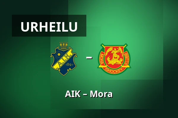 AIK – Mora — Tukholma
