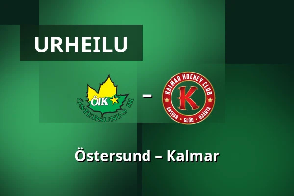 Ostersund – Kalmar — Östersund