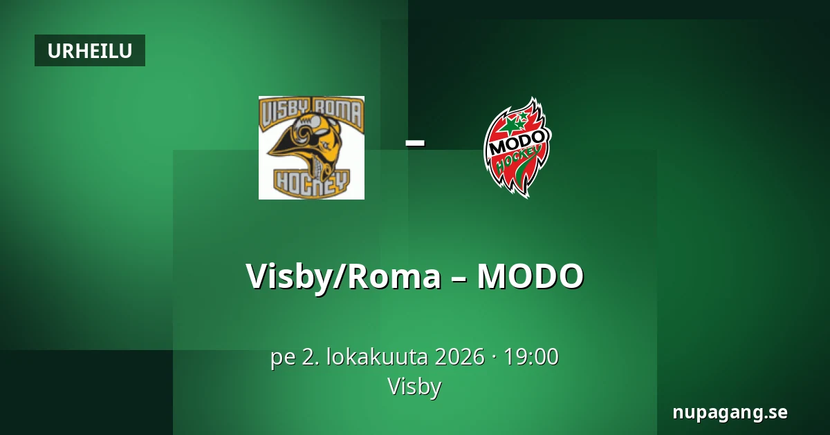 Visby/Roma – MODO — Visby