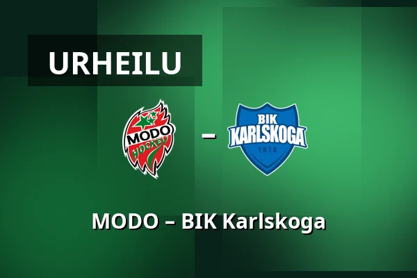 MODO – BIK Karlskoga — Örnsköldsvik