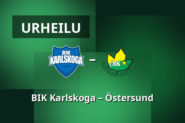 BIK Karlskoga – Ostersund