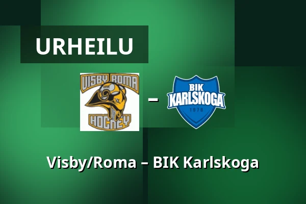 Visby/Roma – BIK Karlskoga