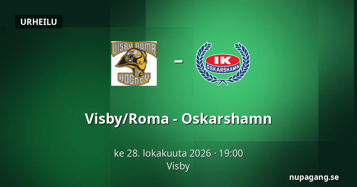 Visby/Roma – Oskarshamn — Visby