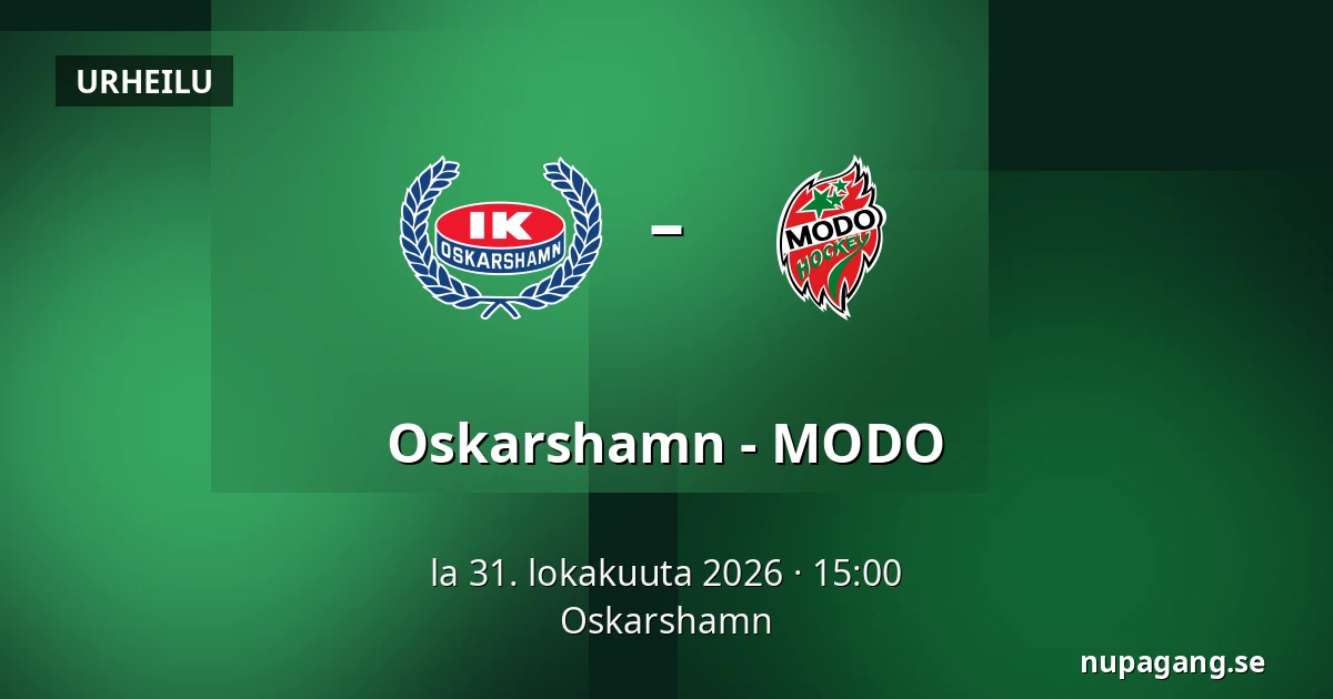 Oskarshamn – MODO — Oskarshamn