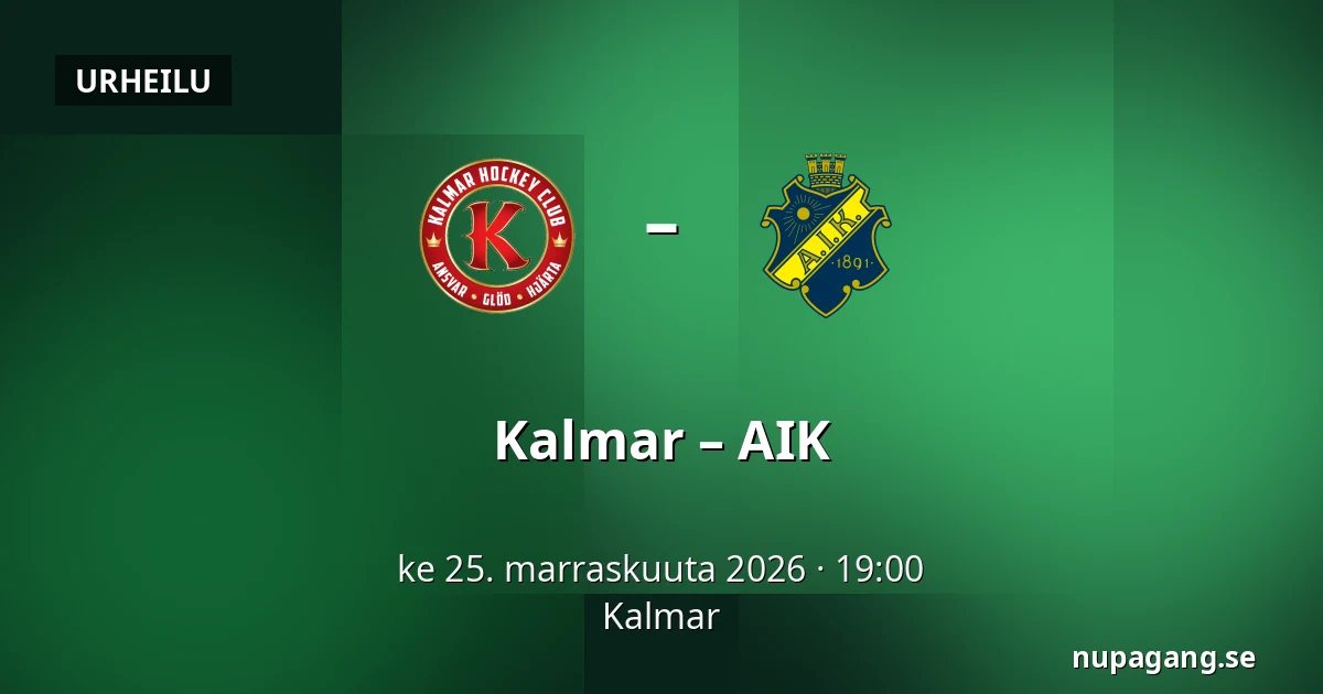 Kalmar – AIK — Kalmar
