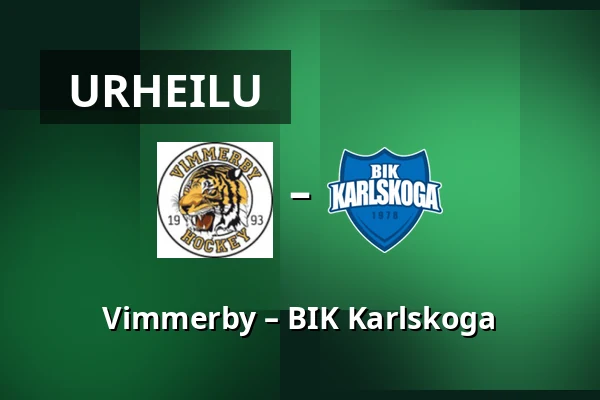 Vimmerby – BIK Karlskoga — Vimmerby