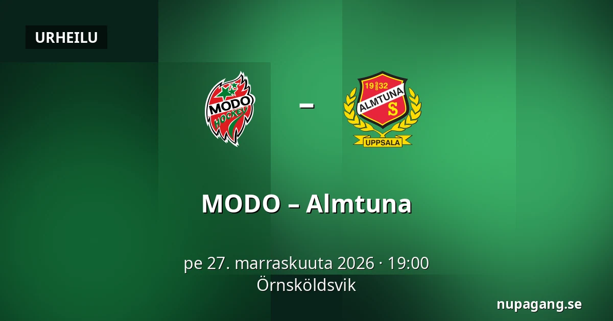 MODO – Almtuna — Örnsköldsvik