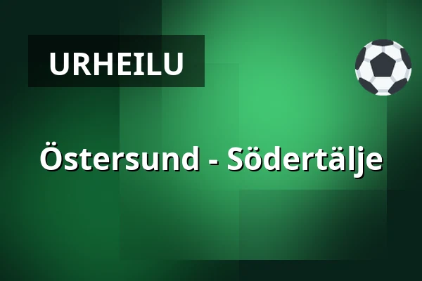 Ostersund – Södertälje — Östersund