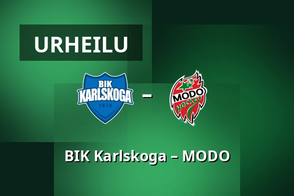 BIK Karlskoga – MODO — Karlskoga
