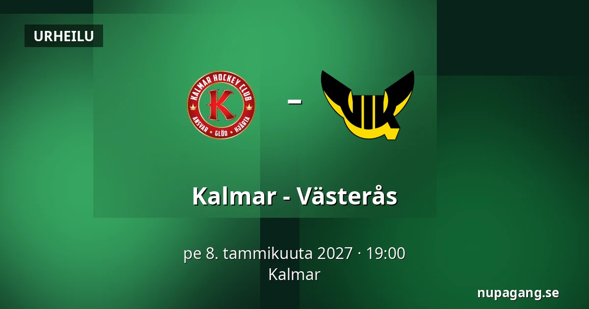 Kalmar – Vasteras — Kalmar