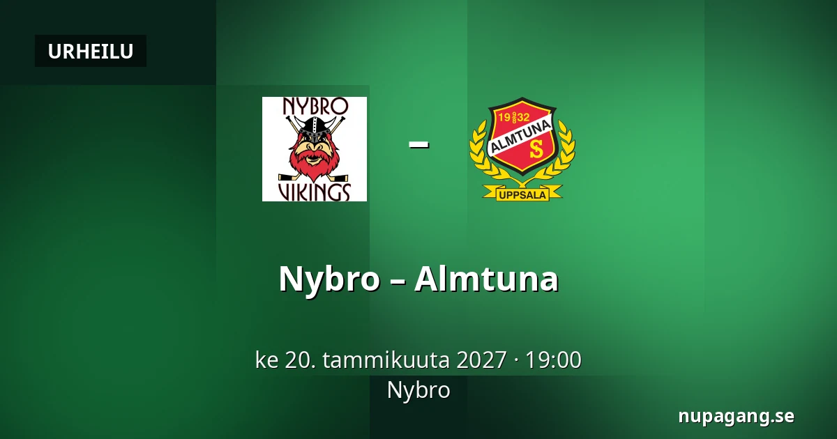Nybro – Almtuna — Nybro