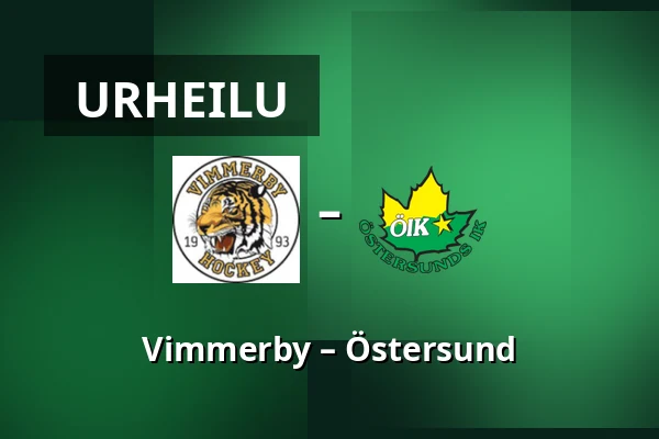 Vimmerby – Ostersund — Vimmerby