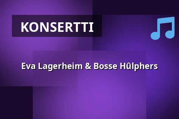 Eva Lagerheim & Bosse Hûlphers — Stocksundstorps Gård, Solna