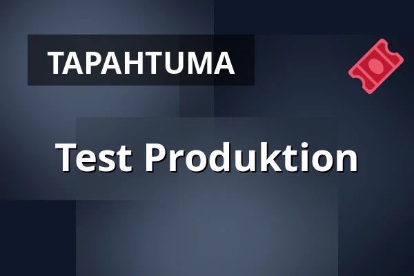Test Produktion — Vävenscenen, Umeå