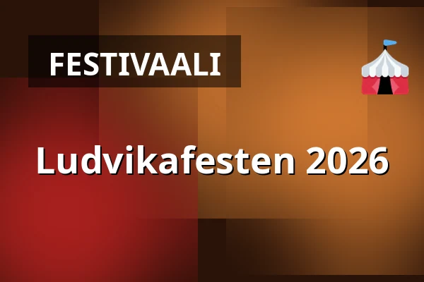 Ludvikafesten 2026 — Garvarnstorg,Ludvika, Ludvika