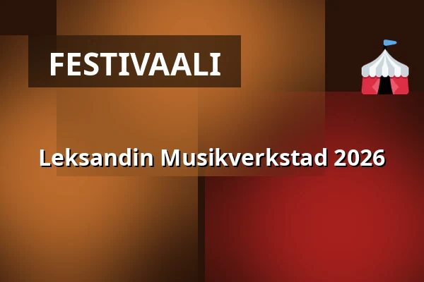 Leksandin Musikverkstad 2026 — Kulturskolan Leksand, Leksand