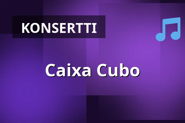 Caixa Cubo — Stallet - Världens Musik, Tukholma
