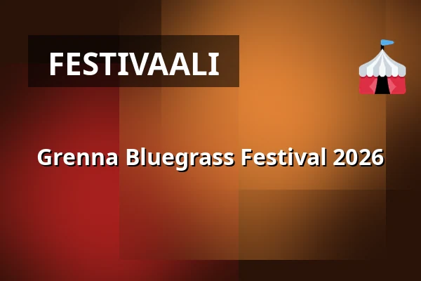 Grenna Bluegrass Festival 2026 — Grännaberget, Gränna