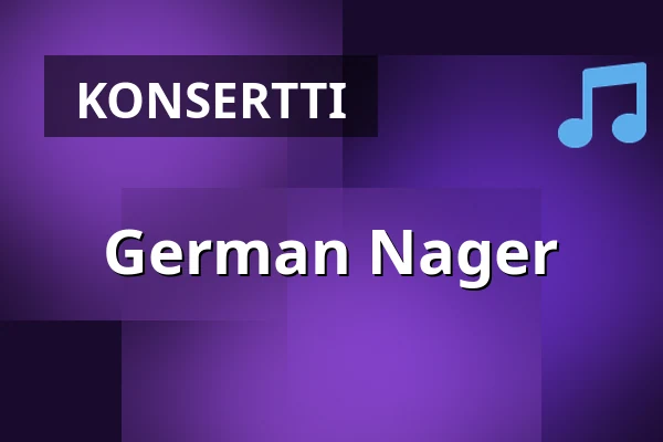 German Nager — Stallet - Världens Musik, Tukholma