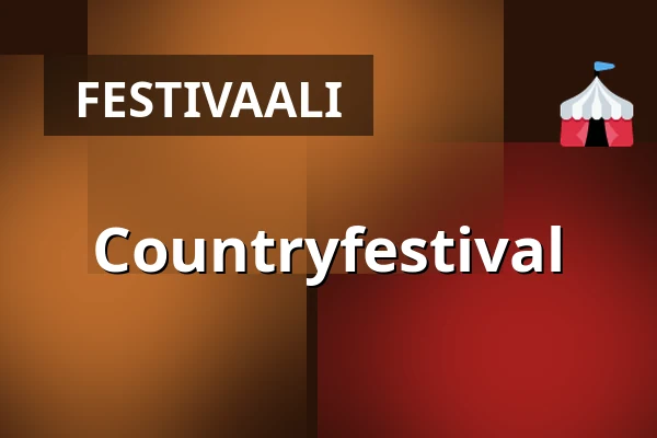 Countryfestival — Vretstorps Folkets Park, Vretstorp