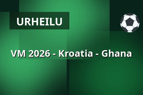 VM 2026 - Kroatia - Ghana — Big Stage (Jacy'z), Göteborg