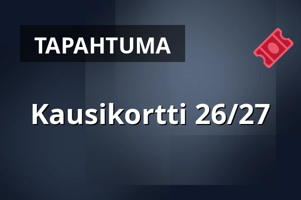 Kausikortti 26/27 — Luleå Energi Arena, Luleå