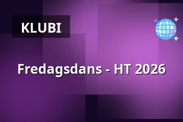 Fredagsdans - HT 2026 — Hallunda Folkets Hus, Norsborg