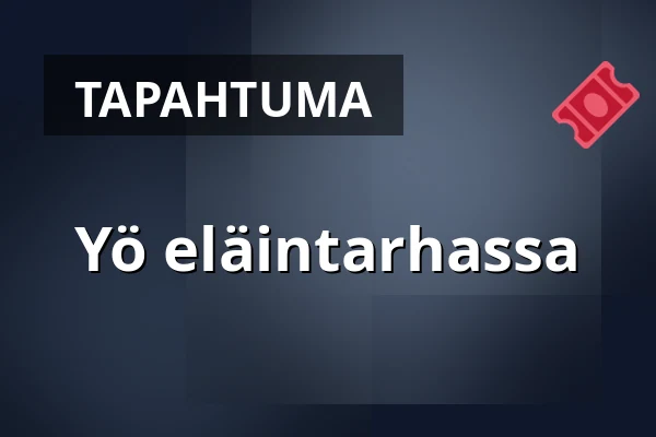 Yö eläintarhassa — Salong Saga, Ystad, Ystad