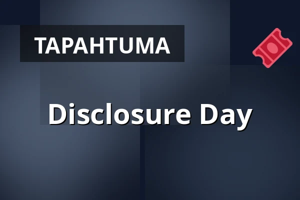 Disclosure Day — Kino 3, Lund
