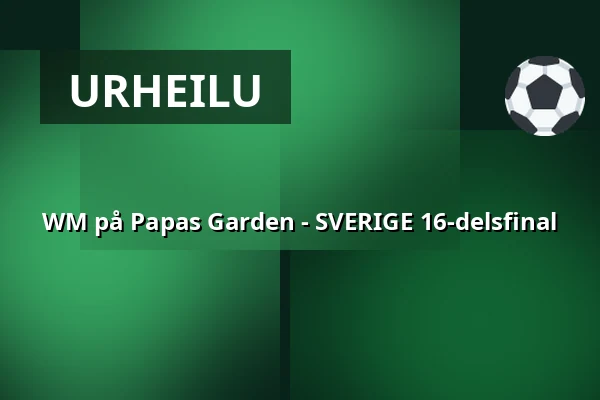 WM på Papas Garden - SVERIGE 16-delsfinal — Pepes Bodega, Båstad