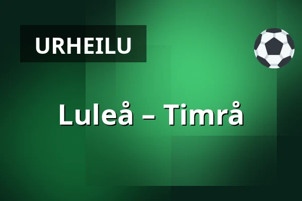 Luleå – Timrå — Luleå