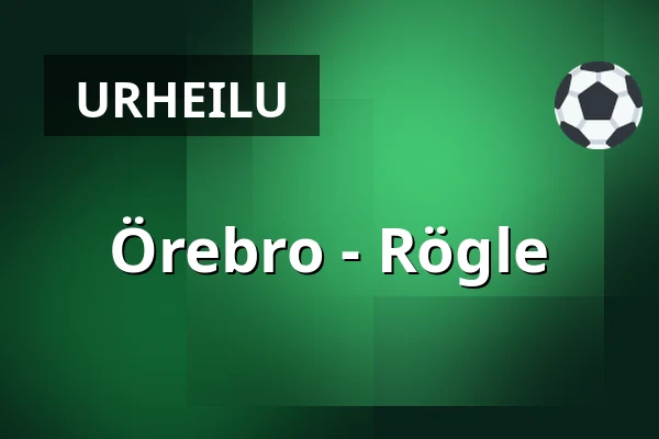 Orebro – Rögle — Örebro