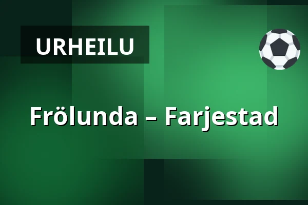 Frölunda – Farjestad — Göteborg