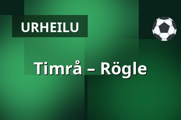 Timrå – Rögle — Timrå