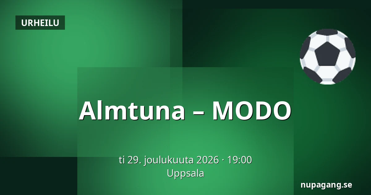 Almtuna – MODO — Uppsala