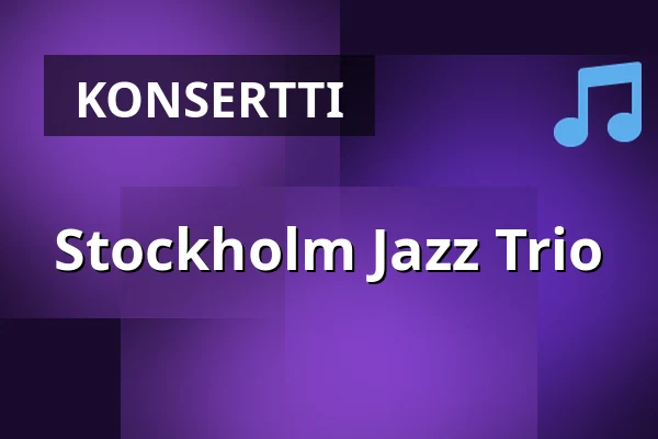 Stockholm Jazz Trio — Glenn Miller Café, Tukholma