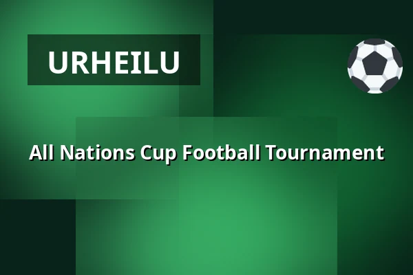 All Nations Cup Football Tournament — Östermalms IP, Tukholma