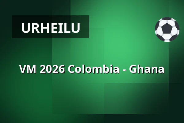 VM 2026 Colombia - Ghana — Big Stage (Jacy'z), Göteborg