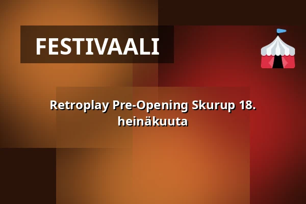 Retroplay Pre-Opening Skurup 18. heinäkuuta — Retroplay Skurup, Skurup