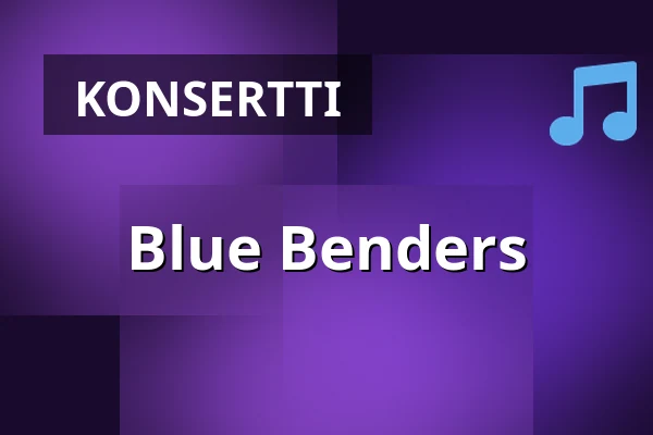 Blue Benders — Stora Djulö Herrgård - Kafé & Restaurang, Katrineholm