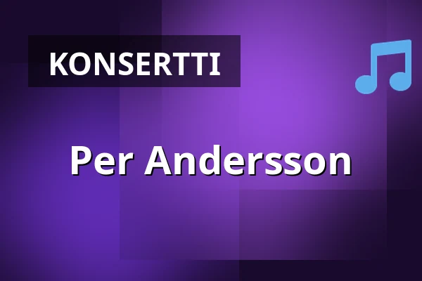 Per Andersson — Humlehagen, Glanshammar